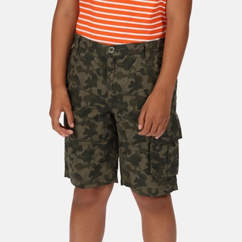Shorewalk Cargo-Shorts für Kinder Grün