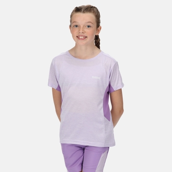 Takson III Meliertes, Active T-Shirt für Kinder Lila