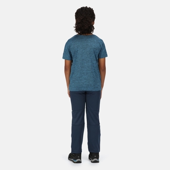 Fingal V Graphic Active T-Shirt für Kinder Blau